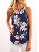 Floral Embroidery Tank Top - Rose Boutique