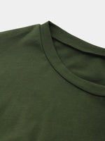 Lange Ärmel Beiläufig Rundhalsausschnitt Streifen T-shirt